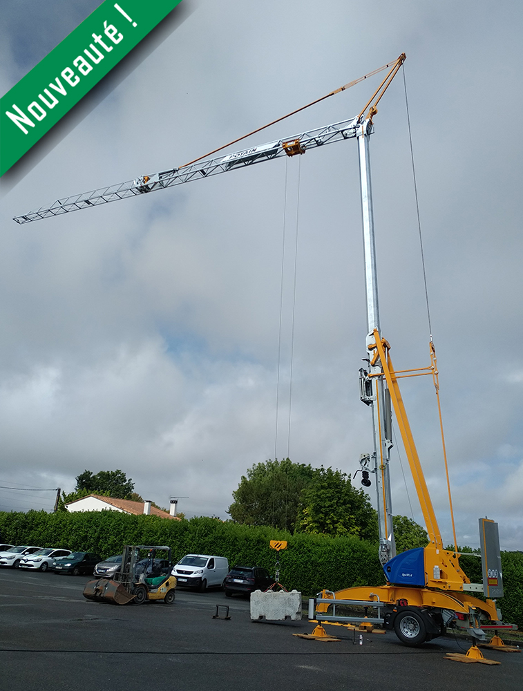 Grue tractable H19M 80KM/H